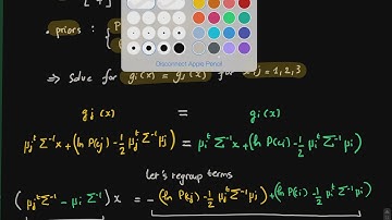 Machine Learning Blink 3.7 (Hands-on step-by-step quadratic Naive Bayes classifier example)