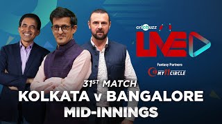 Cricbuzz Live: Match 31, Kolkata v Bangalore, Mid-innings show