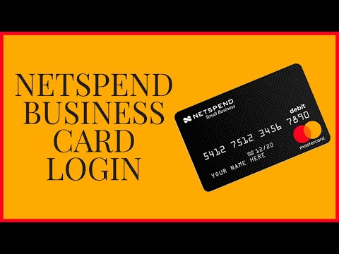 How To Login To Netspend Business Card? Netspend Business Card Login 2021