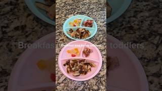 Breakfast time for my toddlers sahm momlife whatmytoddlereats viral shorts