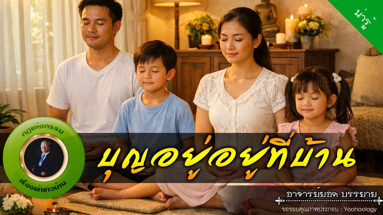 อาจารย์ยอด : บุญอยู่ที่บ้าน [น่ารู้]