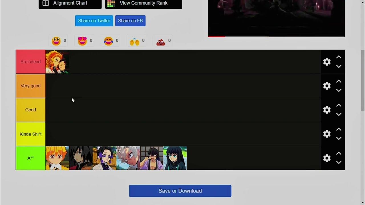 Project slayers breathing styles tier list youtube