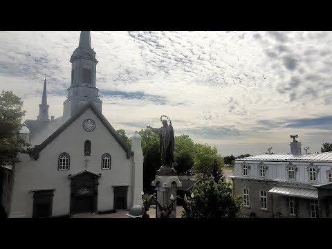 Église de Saint Augustin de Desmaures vue du ciel