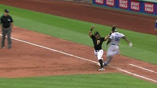 LAD@PIT: Kang retires Puig after review in the 9th