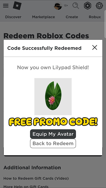 Get This Free Promo code Now! #roblox #shorts