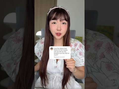 The unique reason why Korean girls don’t have smelly hair 😳