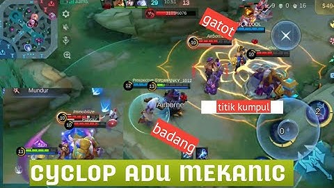 CYCLOP DI BUFF ULTINYA KAYAK GAK ADA COOLDOWN !!! - #mobilelegends #mlbbidcreator #mlbb
