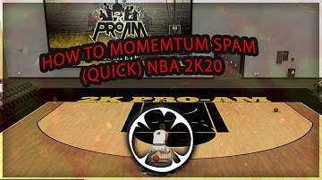 HOW TO MOMENTUM SPAM (QUICK) NBA 2K20! DRIBBLE MOVE TUTORIAL PART 1