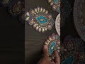 DIY rangoli set for diwali festival decorations, old clothe hacks.