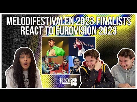 Melodifestivalen 2023 Finalists React to Eurovision 2023