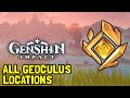 Genshin Impact All Geoculus Locations