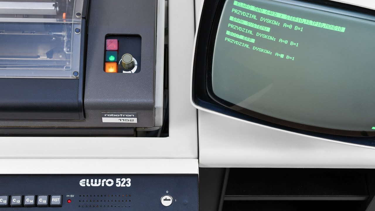 Elwro 523 Computer - Reassembly