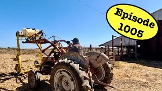 Setting Up The Cow Sprayer and Guarding The Weed Wiper