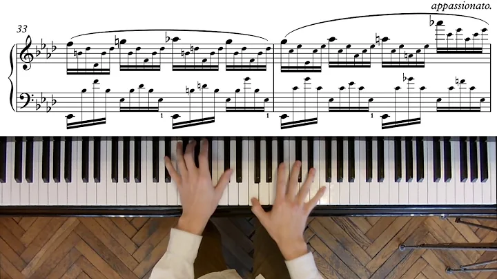 Chopin - Etude No. 13 - Aeolian Harp - Op. 25, No. 1 - 980,000pts