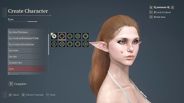 ►Bless Unleashed◄  Female Elf Ranger Character Customization