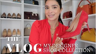 My Designer Shoe Collection Manolo, Dior, Christian Louboutin Vlog S5E17 Samantha Guerrero