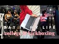 COLLEGE DAY IN MY LIFE | classes & boxing
