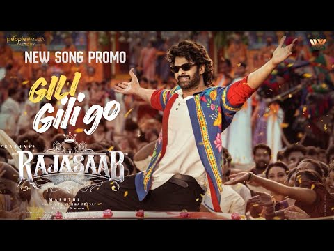 The RajaSaab Gili Giligo Song Promo Prabhas Maruthi Thaman S TG Vishwa Therajasaab FANMADE