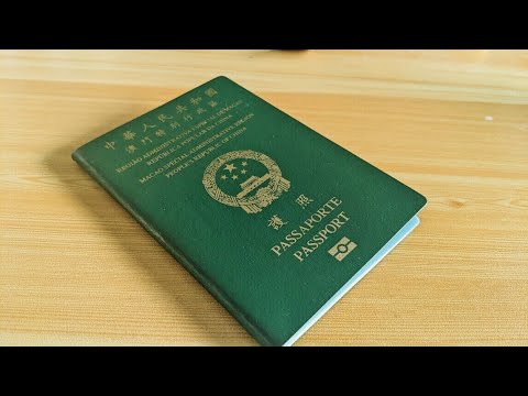 Macao Passport Unboxing