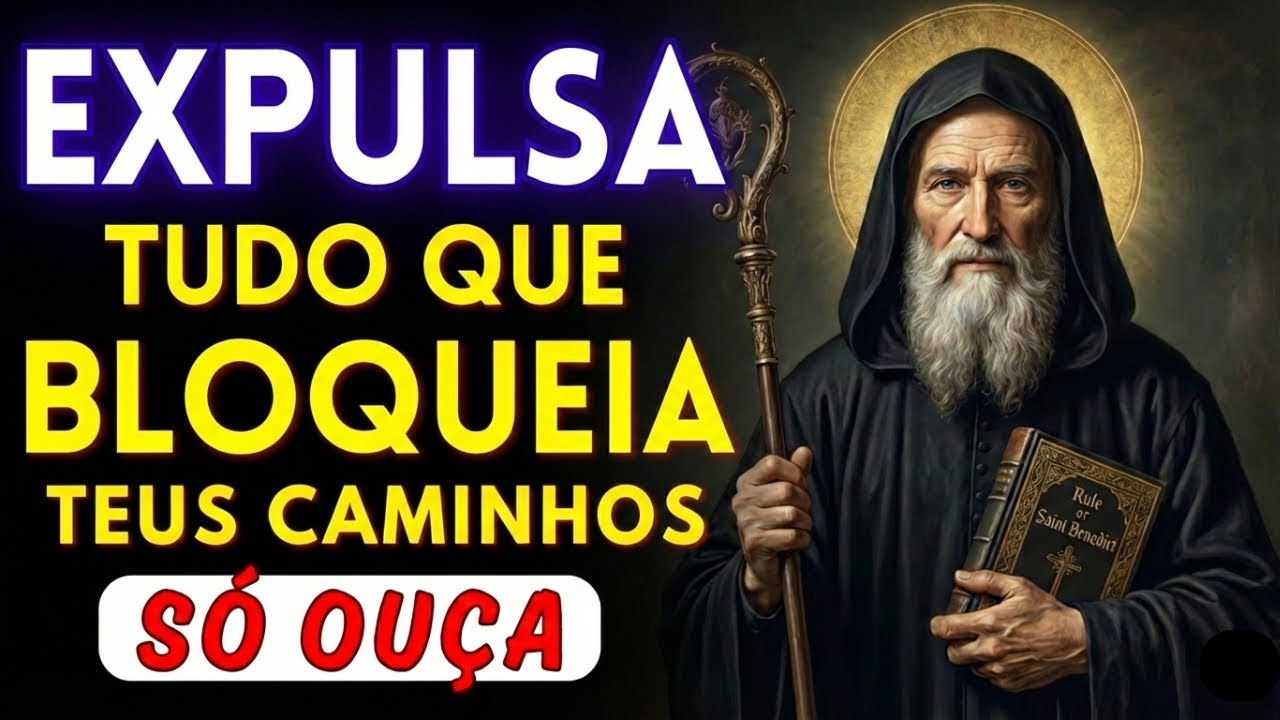 Oração Poderosa Contra Inveja e Inimigos | São Bento Protetor 🙏