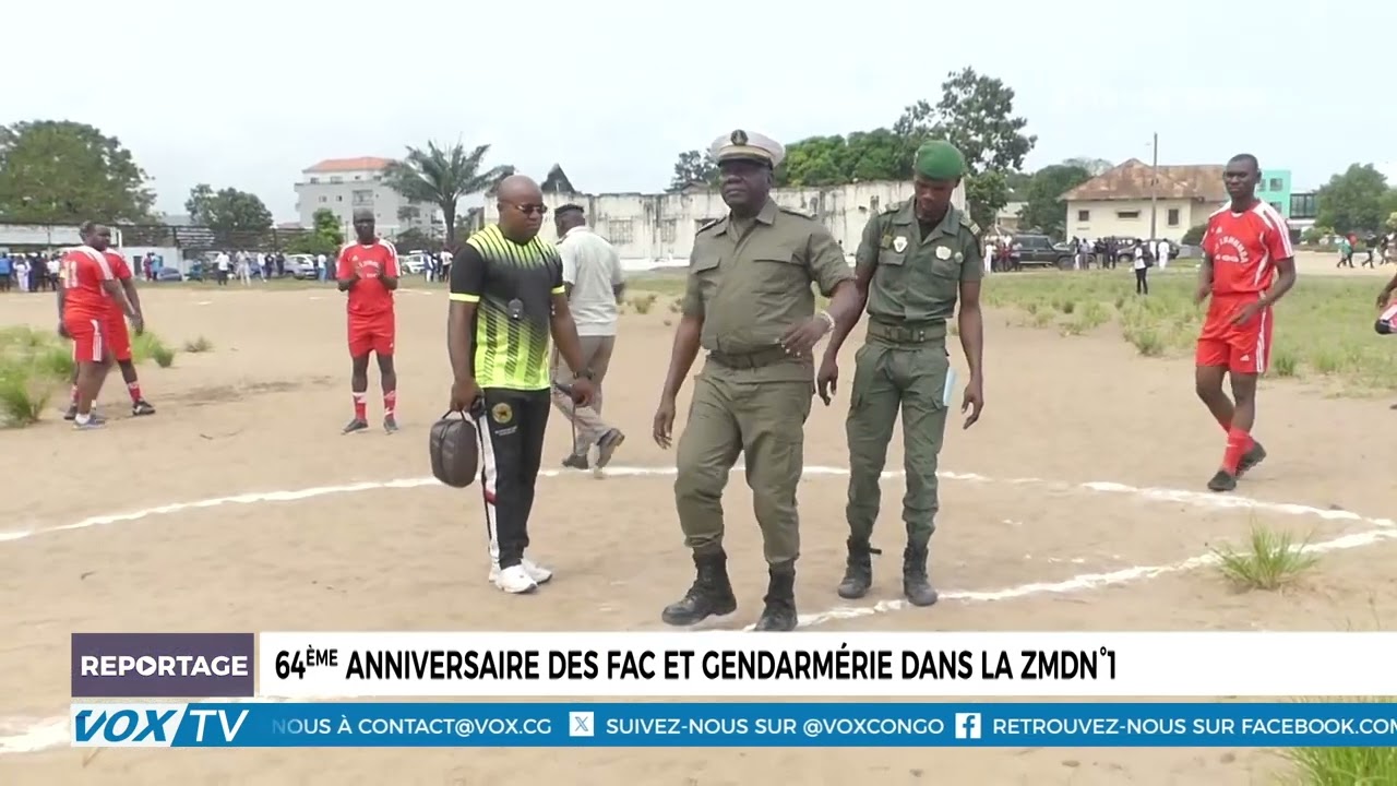 64ème anniversaire des FAC et de la Gendarmerie dans la ZMDN°1