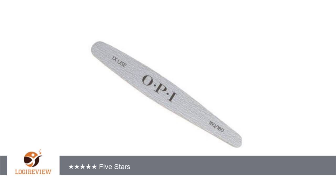 Opi Disposable Nail File, 92 Count Review/Test YouTube