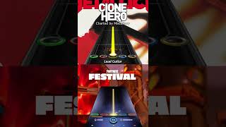 Seek & Destroy by Metallica - Fortnite Festival Vs. Clone Hero custom (Guitar Solo only) #fortnite