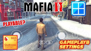 Mafia 2 On Android winlator  Snapdragon 865