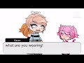 If my oc’s meet a owo cat|| Gacha club