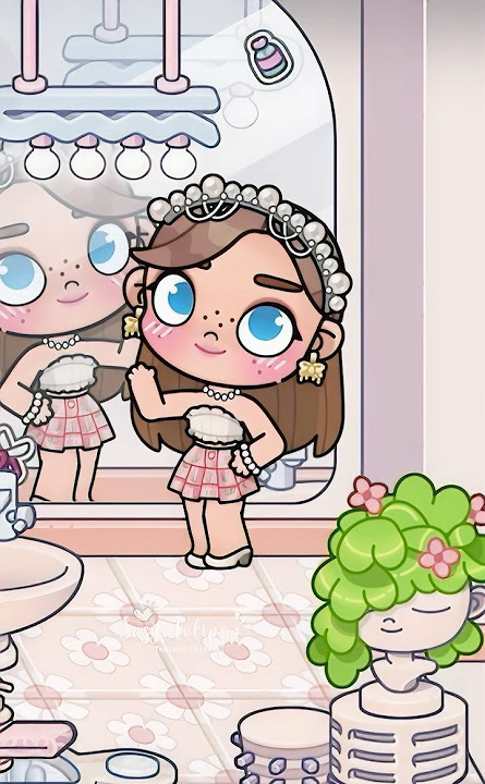 SHE IS A NEW CHARACTER ON MY CHANNEL, HER NAME IS 'AINI' NICE TO MEET YOU