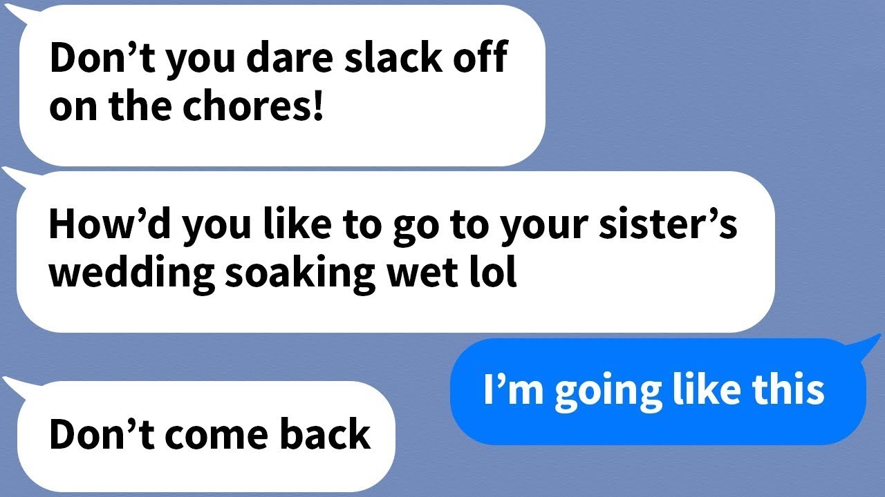 【Apple】 My mother-in-law poured a bucket of boiling water on me