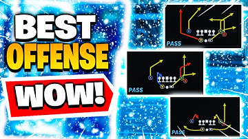 THIS OFFENSE IS UNSTOPPABLE (SPLIT CLOSE MINI SCHEME) BEST OFFENSE MADDEN 22