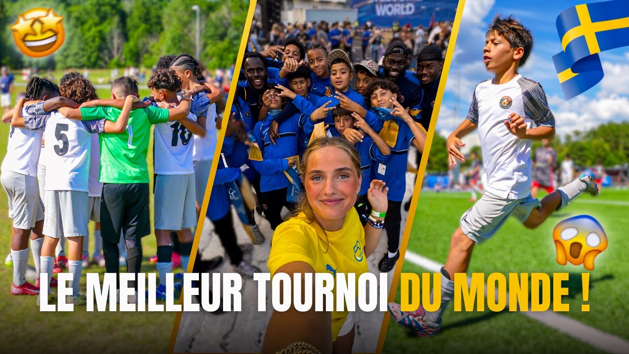 [EP1] LE MEILLEUR TOURNOI DU MONDE 😱🇸🇪 (VLOG GOTHIA CUP U12)