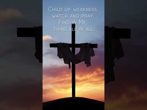 Jesus Paid it All - With Lyrics #worshipguitar
