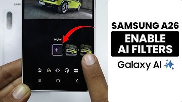 How to Enable AI Filter on Samsung A26 - Use AI Filter