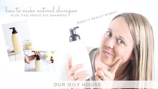 Homemade Shampoo Recipe | How to Switch to Natural Shampoo
