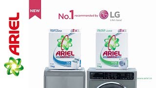 Ariel Matic Powder for Front Load and Top Load Washing Machines
