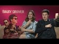 Baby Driver: Ansel Elgort crushes on Lily James