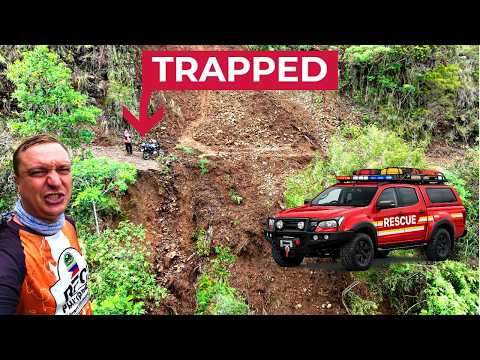 RESCUED By Filipinos (STRANDED By Landslide)