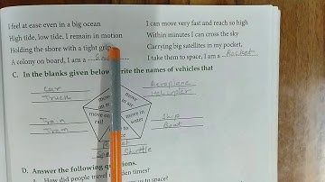 27 -1 -2021 |Class -3 |Subject - Evs |Chapter -17 |Topic - How we Travel