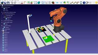 VGIS 2021 Robot Vision miniproject simulation video