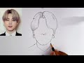 How To Draw BTS Jimin Drawing 