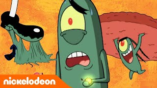 Мультшоу Губка Боб Квадратные Штаны TOП 5 Фейлы Планктона Nickelodeon Россия