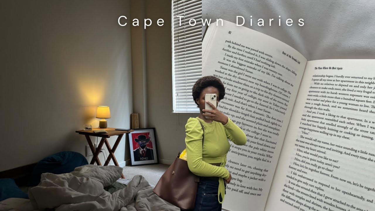 Cape Town in Feb - morning routine, shopping, walks, groceries, books I read 