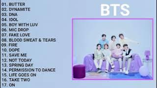 HITS TERBESAR BTS | BTS 17 Lagu Terbaik - Playlist untuk Motivasi dan Semangat