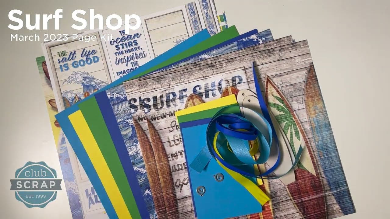 Surf Shop Glassine Envelopes – Club Scrap