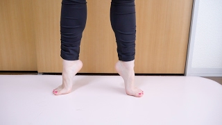 バレエのルルベ（つま先立ち）の基本