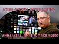 Chroma, Green Screens, layers and the KC800 switcher