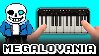 Megalovania - Undertale on iPhone (GarageBand Cover)