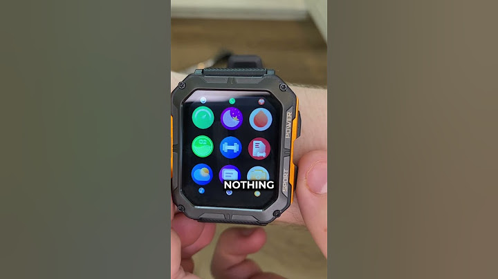 The Indestructible Smartwatch | Connor